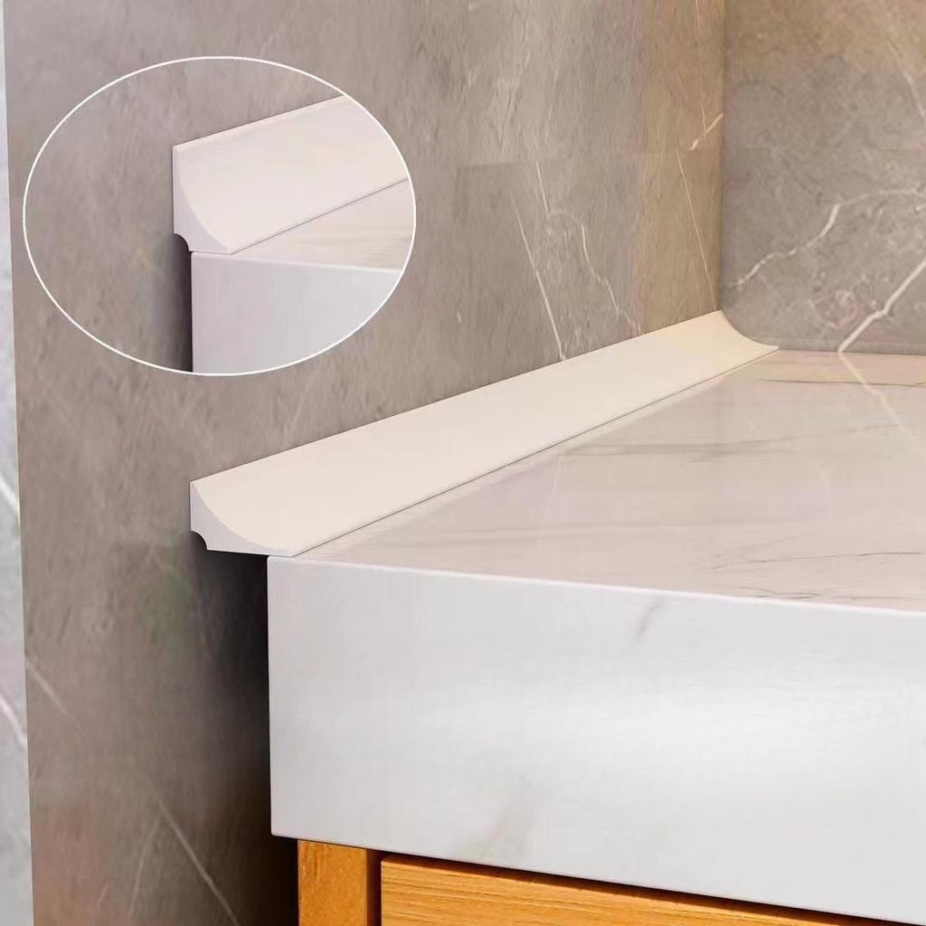 New Silicone Bathroom Water Stopper Strip Dry and Wet Separation Bendable Kitchen Countertop Retaining Shower Dam Flood Barrier