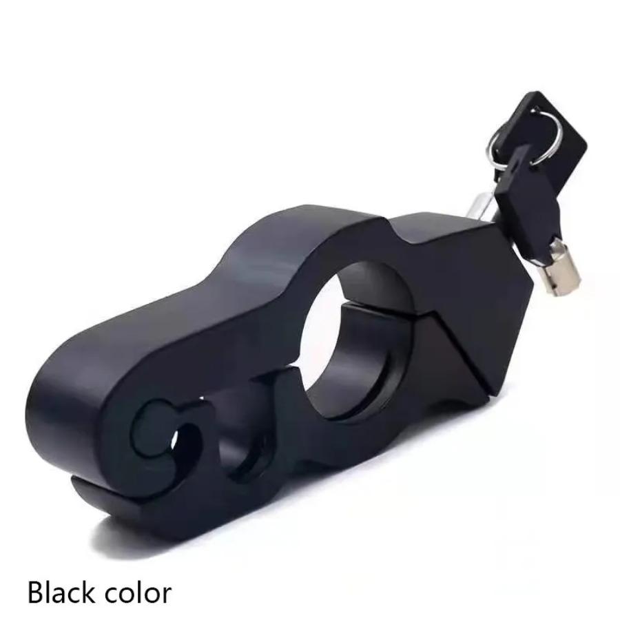 2-key motorcycle handlebar lock anti-theft lock motorcycle electric bike aluminum alloy lock solid anti-theft lock