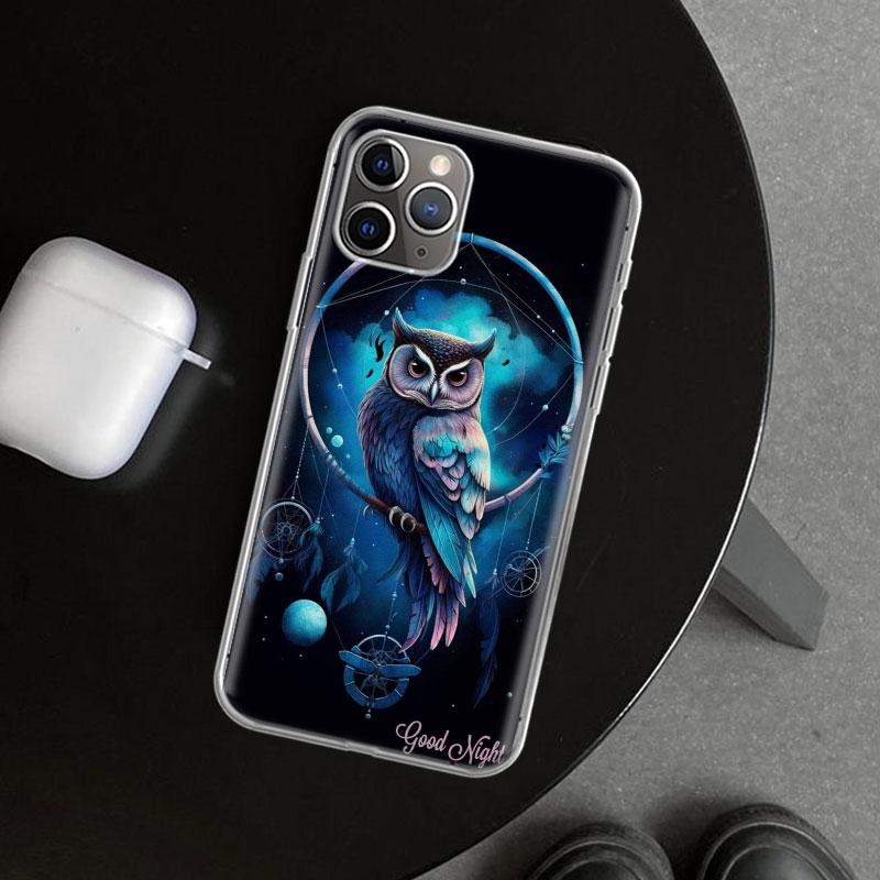 Retro Feather Dreamcatcher Phone Case Cover for iPhone 11 12 13 Mini 14 15 Plus 16 Pro Max 17 Air 7 8 + SE Art Customized Fundas