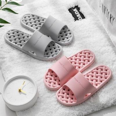 Low-instep, Water-draining, Non-slip Bathroom Slippers