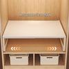 Retractable Carbon Steel Closet Shelf Organizer