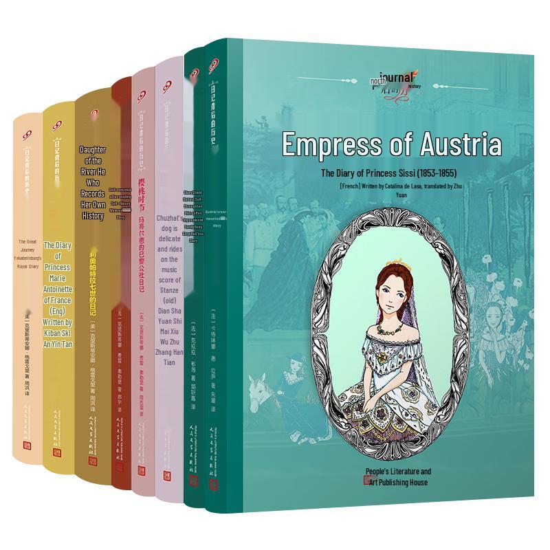 History Behind Diaries: World Celebrities as Youth (8-Volume Set)