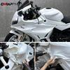 Car Stickers Glossy White Waterproof Vinyl Film Auto Bonding Scooter Motorcycle Body Film Protective Decor for Car Accessories