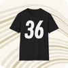 Jerome Bettis #36 Pittsburgh Steelers Jersey T Shirt - Front & Back Print