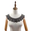 Lace Embroidered Collar Circumference Flower Piece Milk Silk Embroidered Hollow Fake Collar, Water-Soluble Collar, Shoulder Collar Corsage Accessories