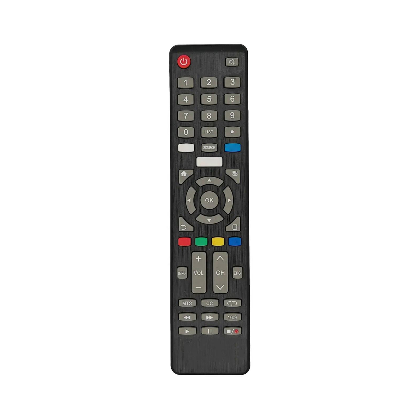 LCD TV Remote Control Replacement Controller Compatibility ABS Texture Ergonomic Shape Suitable for Multiple Models 1