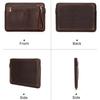 Genuine Leather Laptop Sleeve For MacBook Pro 14 Large Inner Pocket Shockproof