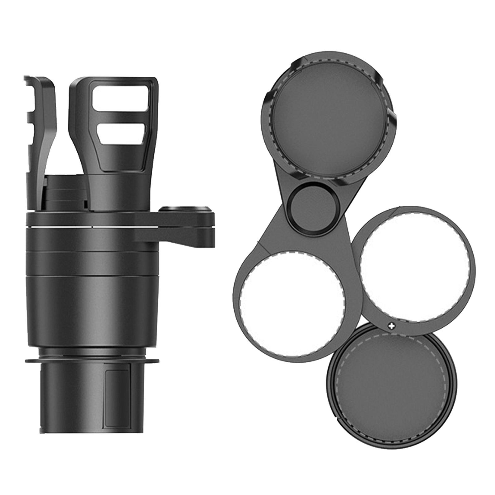 

Расширитель подстаканника для автомобиля 4 в 1, вращающийся на 360 градусов, экономящий место, универсальный многофункциональный подстаканник