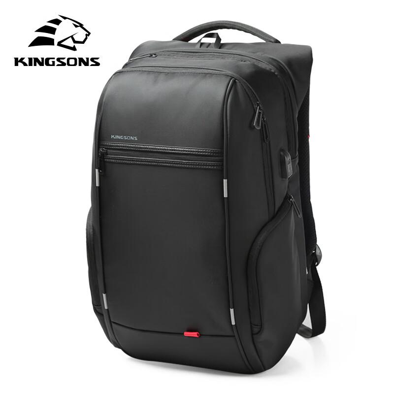 

Jinshengsi USB Charging Business Travel Laptop Backpack 17 inch