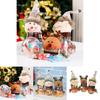 Delightful Christmas Candy Jar With Whimsical Reindeer For Kids Holiday Celebrations