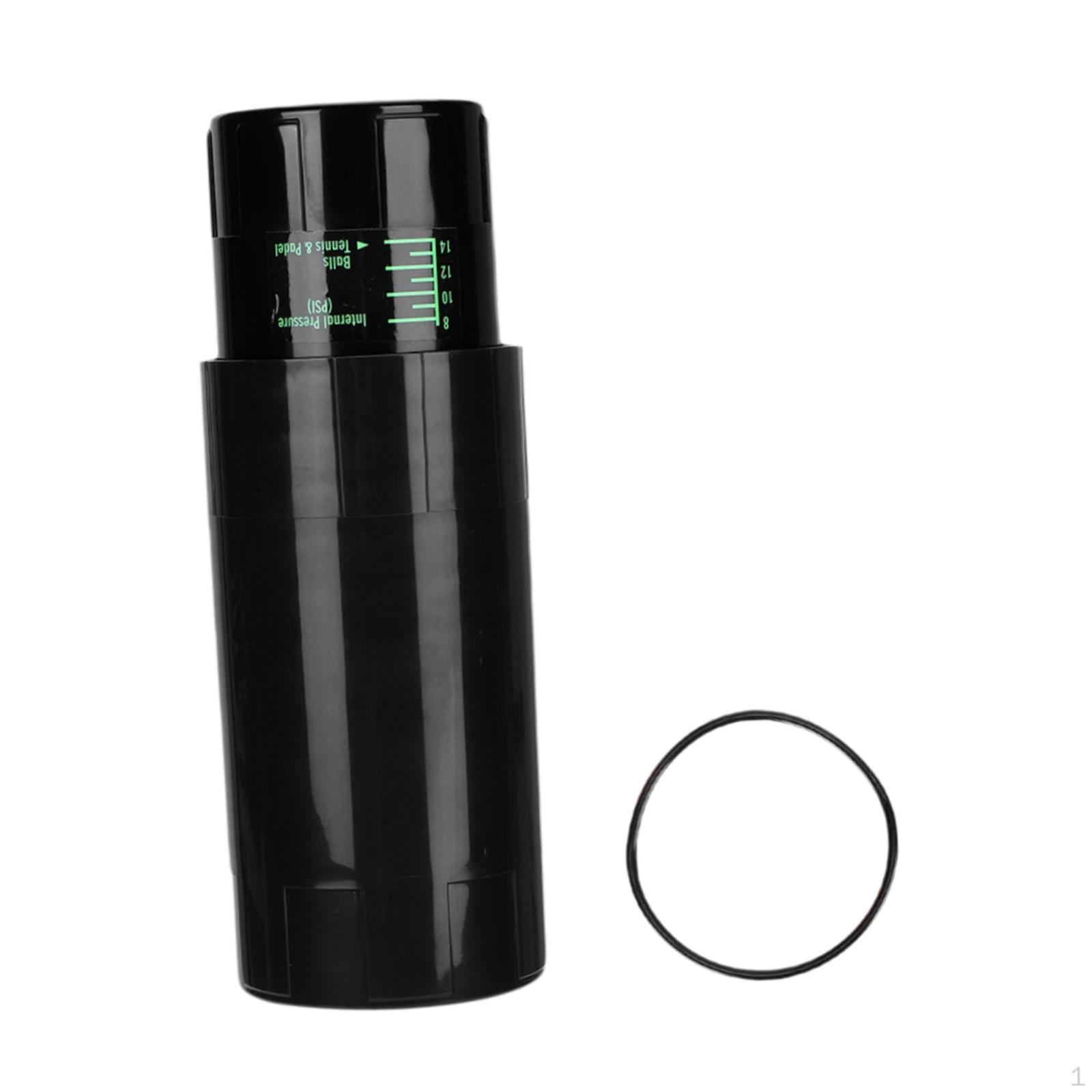 

Контейнер для хранения теннисных мячей Аксессуары Практичные восстанавливающие форму Оборудование Портативные чёрный