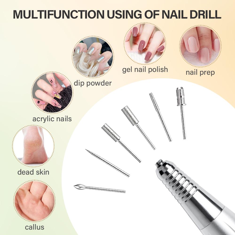 Nail Polish Machine, Portable Battery Nail Polish Machine, Electric Nail Removal and Dead Skin Removal Professional Nail Removal Tool