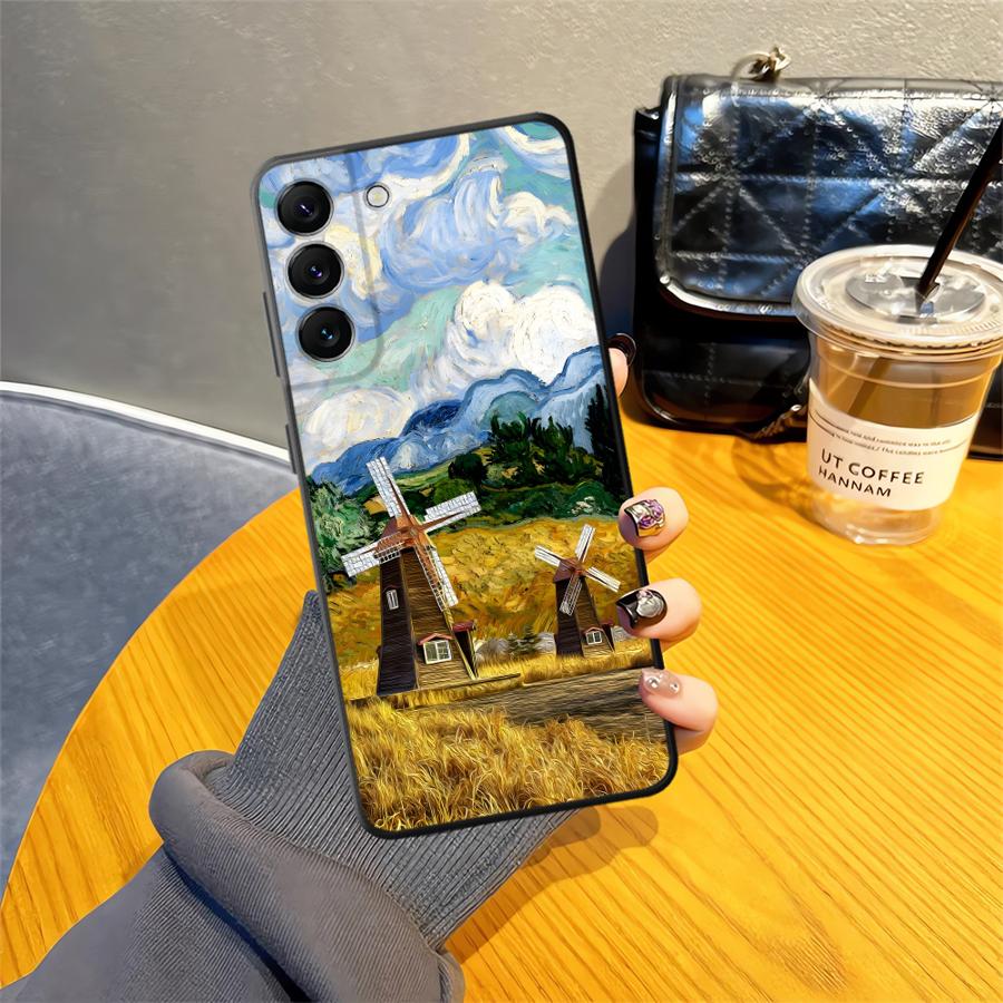 Creative Oil Painting Scenery Case for Samsung Galaxy A52 A36 A57 A15 A05 A53 A17 A25 A16 A06 A73 A51 A55 A37 A23 Phone Cover