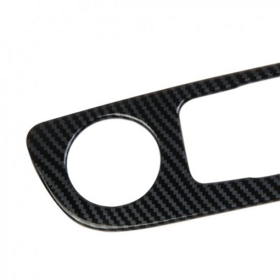 Carbon Fiber Style Center Control A/C Adjustment Panel Trim for GMC Terrain