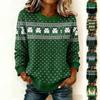Women'S St. Patrick's Day Sweater Cute Fun Patrick's Day Sweater Spring  Long Sleeve Knitted Sweater