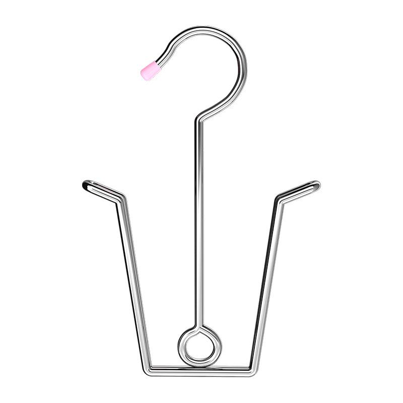 Stainless Steel Outdoor Shoe Rack: Multifunctional Drying and Hanging Solution for Balcony or Dormitory.