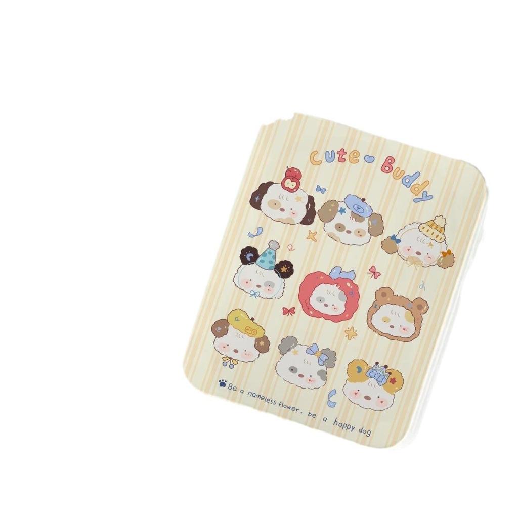High-Value Cute Puppy Storage Box with Stickers and Cards for Students