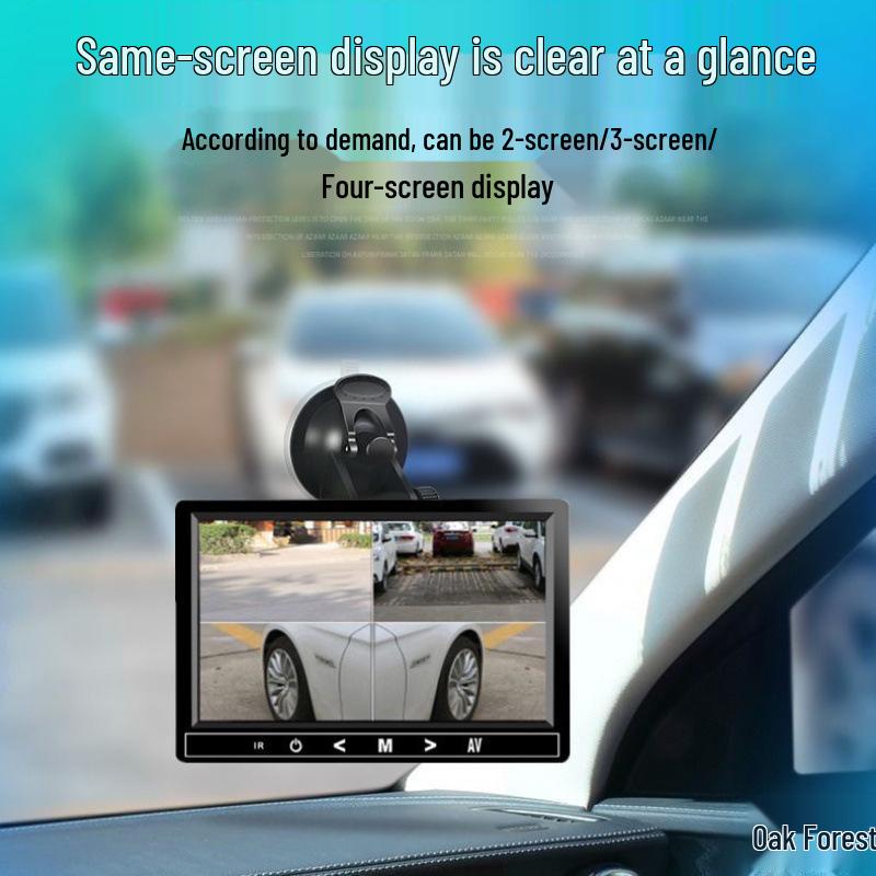 Right-Side Blind Spot Dashcam: HD Night Vision, Reversing and Full Car Auxiliary System