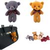 Soft And Durable Teddy Bear Stuffed Toy Keyring For Bag Or Car