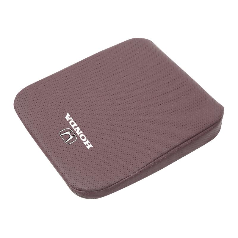 Car Seat Soft Mats Leather Memory Cotton Core Cushion For Honda Civic Fit Jazz Accord Pilot CRV Odyssey Passport City Shuttle