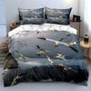 Seascape Birds Art Set Soft Comfortable Duvet Cover Bedding Set Included 1*Duvet Cover & 2*Pillowcases gift