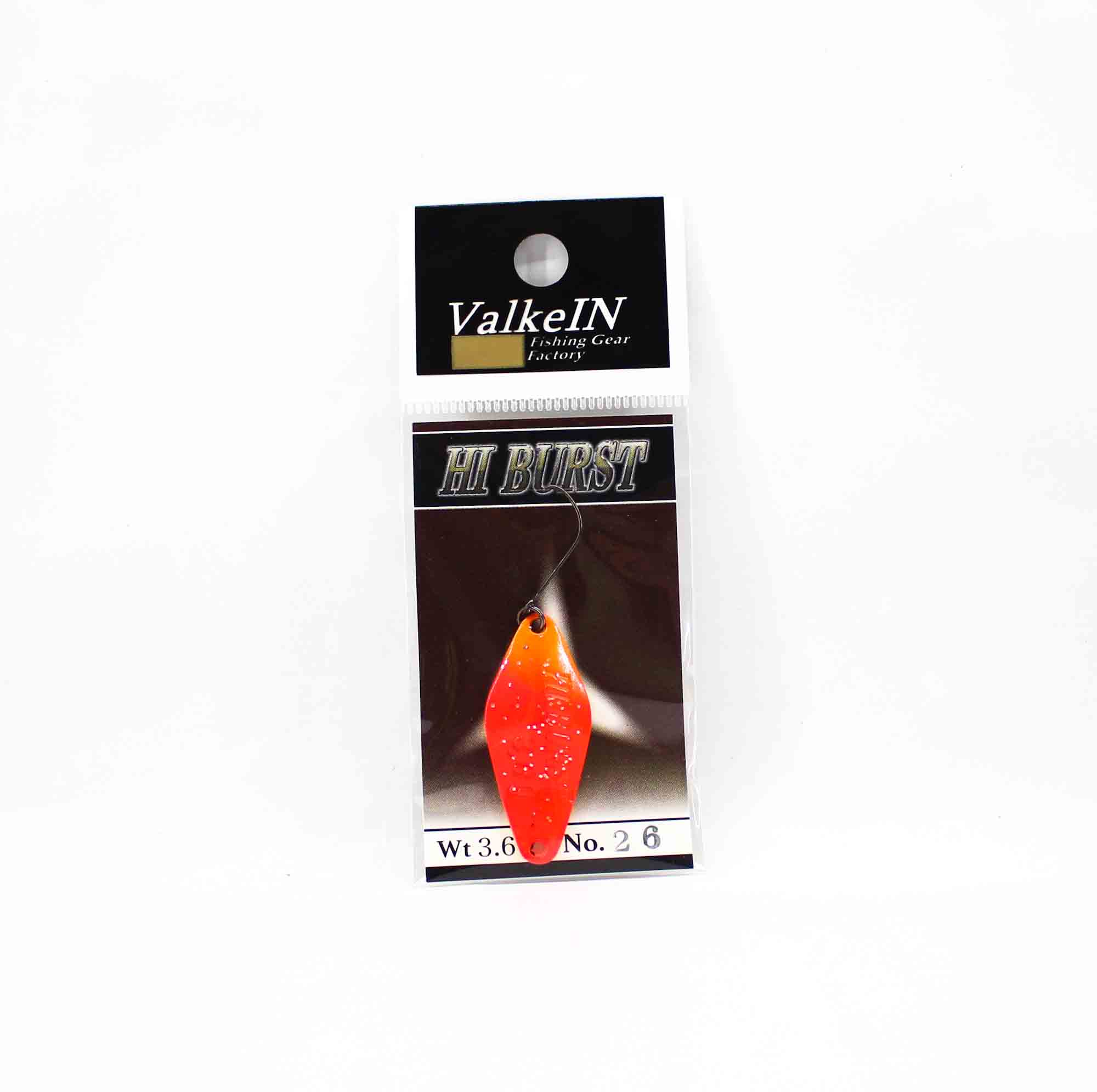 

Valkein Spoon Hi Burst 3,6 грамма Тонущая приманка №26 (1069)