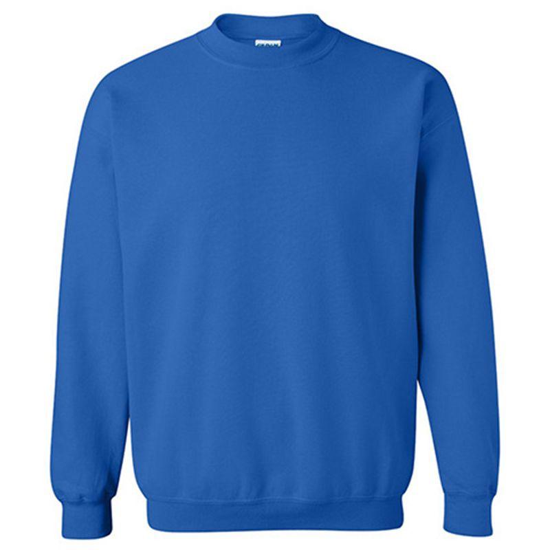 Sweatshirt clasic Gildan Heavy pentru adulți, cu gât rotund, simplu, pulover, pentru îmbrăcăminte de lucru elegantă și confortabilă