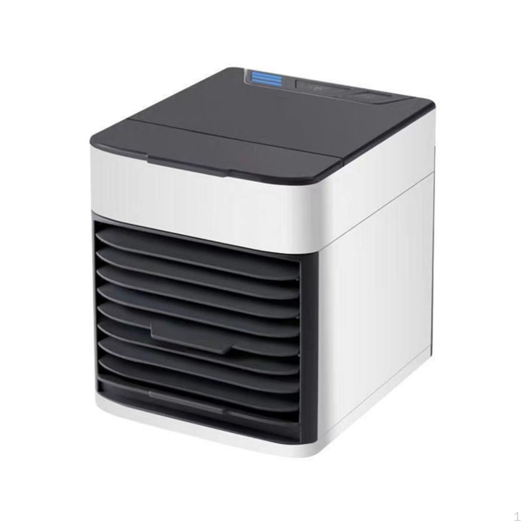 WaterCooled Fan Compact Air Cooling Device Portable USB for Office Workers,
