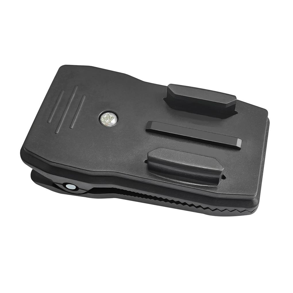 360-Degree Action Camera Clip Plastic Durable Shoulder Strap Clips Practical Cameras Fixing Clamp Backpack Bracket for Outdoor