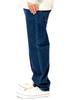 One Colors Denim Plus Sizes Slim or Regular Stretch Tapered Size Navy Men's Pants, Available, Fit, Jeans/Chino Pants, 88, (76cm Inseam)