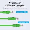 Vention Cat6A Toplu Ethernet Kablosu 10 Gbps SFTP Cat 6A Yama Kablosu ADSL PLC Servo Motor Ethernet Swicth PC RJ45 Ağ Kablosu