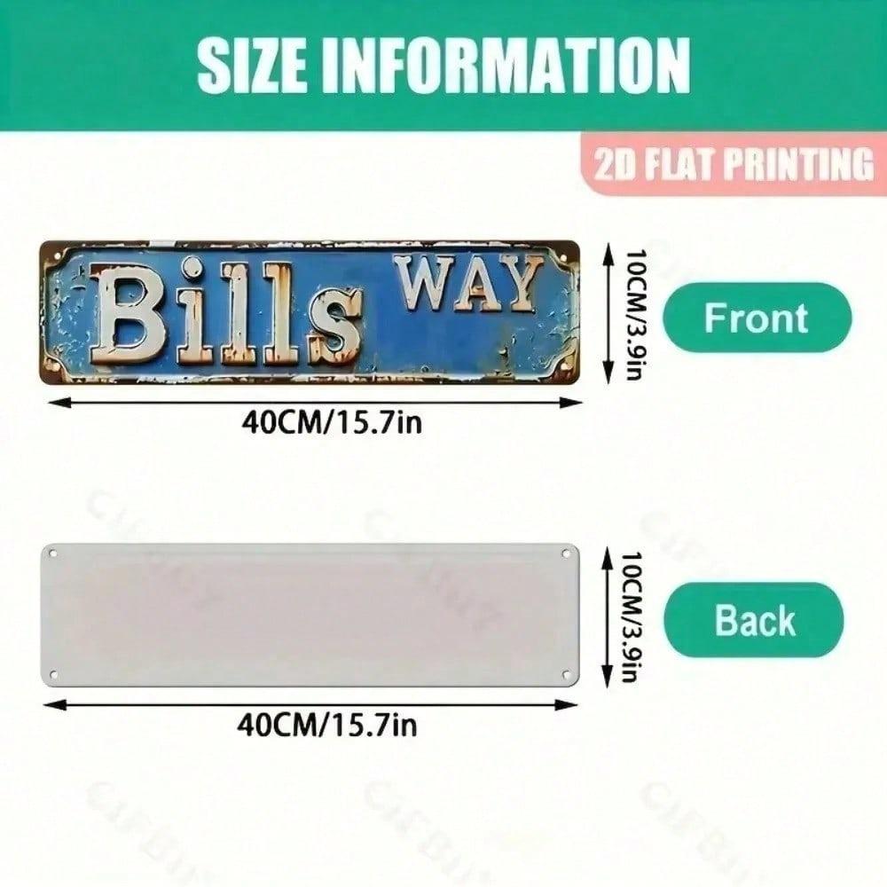 Metal Tin Sign Vintage Retro Poster Wall Art Decor Weatherproof 2D Print for Home Bar Garage Man Cave