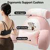 Double Headed Pillow  Comfortable Reading Bag On Bed  Support Waist Pillow Office Dormitory Living Room Sofa Waist Cushion
