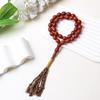Handheld 45-Bead Muslim Rosary Tassel Bracelet - Middle Eastern Islamic Prayer Jewelry