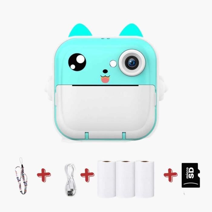 Appareil photo instantané pour enfants Bleu