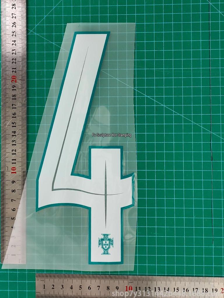 Portugal Weltmeisterschaft 2026 Stadion Kollektion Erwachsenen B-Qualität Trikot mit Nummer und Buchstabe Wärmeübertragung.