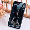 Krajews The Vampire Diaries Printed Phone Case Cover For IPhone 18 17 Air 16 15 14 Plus 11 12 13 Pro Max Coque Fundas