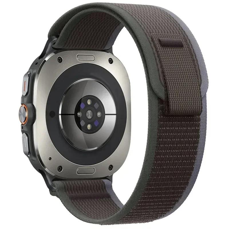 Trail Loop Nylon Strap for Samsung Galaxy Watch Ultra 47mm No Gaps Sports Bracelet Watchband for Samsung Watch Ultra band Correa