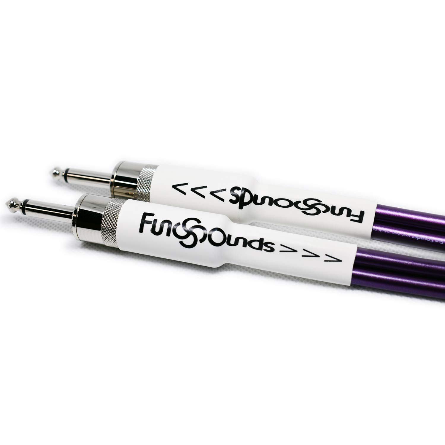 

Fun Sounds Pro Musical Instrument Speaker Cable, 1m, HQC-010 (Phone Plug to Phone Plug), Purple