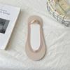 Women'S Summer Ice Silk Invisible Socks With Cotton Soles Are Non-Slip And Non-Dropping Heels Socks Thin High Heels Socks Are Black