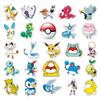 50-Pack Cute Pikachu Anime Stickers for Laptop & Suitcase Decoration