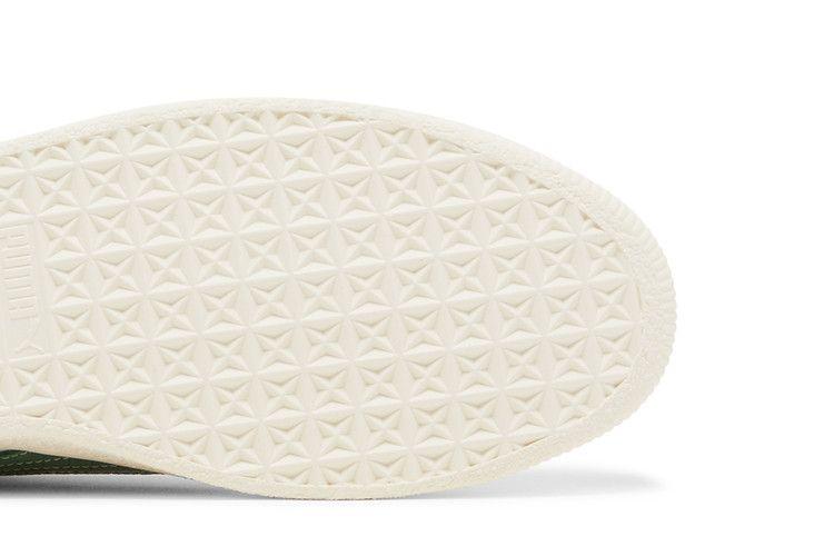 Men's Sneakers Puma Clyde FG Pristine White Vine Green Spring Lavender/Pristine/Vine Green