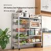 Shuaishi Kitchen Rolling Storage Rack