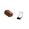Rectangular Multifunctional Tissue Case Holder And Creative Music Note Sculpture Resin Tabletop
