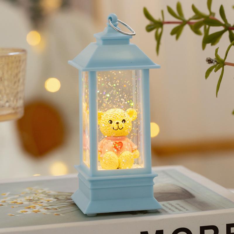 Water-filled Romantic Decorative Night Lights Valentine's Day Gifts for Your Girlfriend Birthday Bedside Table Ornaments