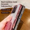 KEYSION Shockproof Plating TPU Phone Case for HONOR X7c Glitter Jewelled Swan kickstand Back Cover for Honor 200 Smart 5G