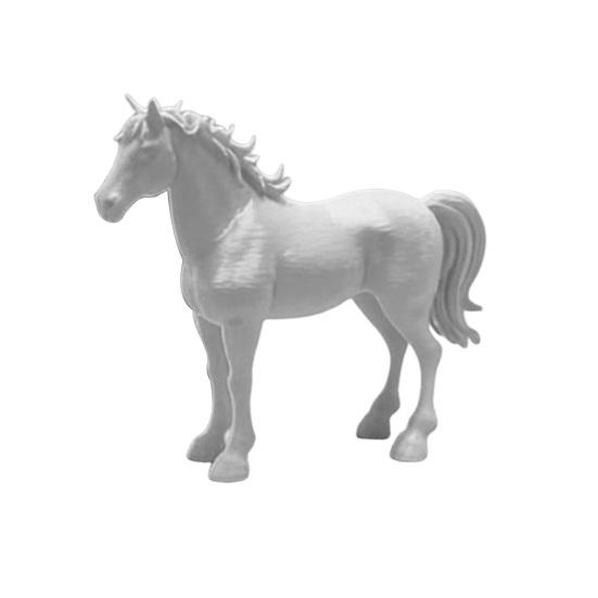 Horse Figurine 3D Printed Statue Collectable Realistic Horse Animal