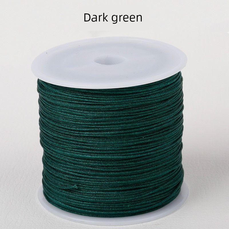 No. 72 Jade Thread 100 M Handmade Braided Rope Bracelet Red Rope Braid Rope Thread Carrying Strap String Jewelry Thread DIY Material