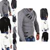 Mens Flower Twist Winter Sweater Knitted Sweater Pullover Jacket Coat Wear Knit