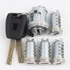 OEM Auto Full Set Door Lock Cylinder For Fiat Ducato Doblo Cargo Punto Panda SIP22 Blade Trunk Lock Ignition Lock With 2Pcs Key